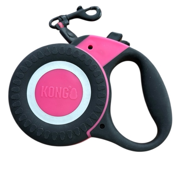 Kong Other - Kong 16 ft. Pink and Black Retractable Dog Leash